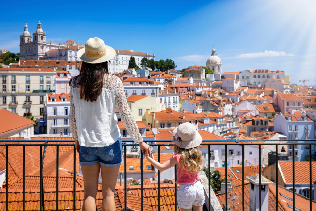 Moving to Portugal with Family 2 mother daughter lisbon