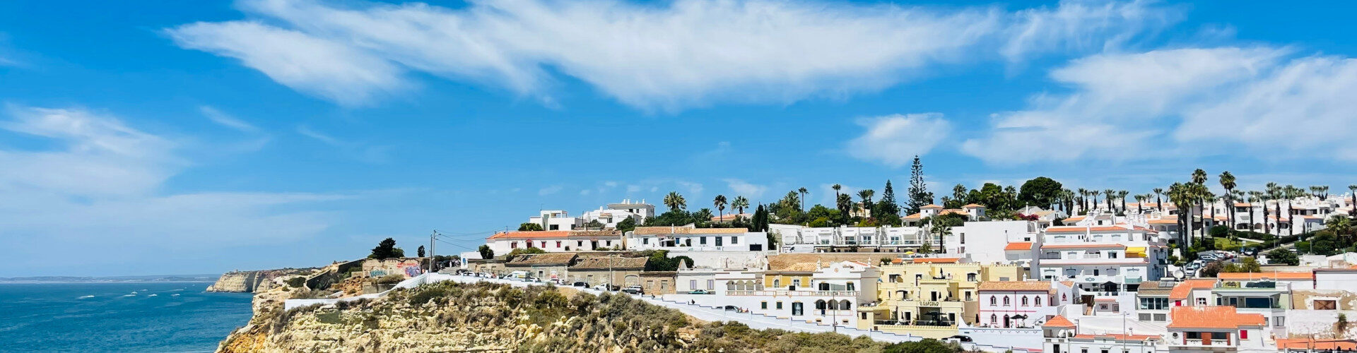 View of Carvoeiro, Portugal