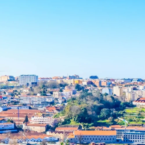 View of Vila Nova de Gaia, Portugal